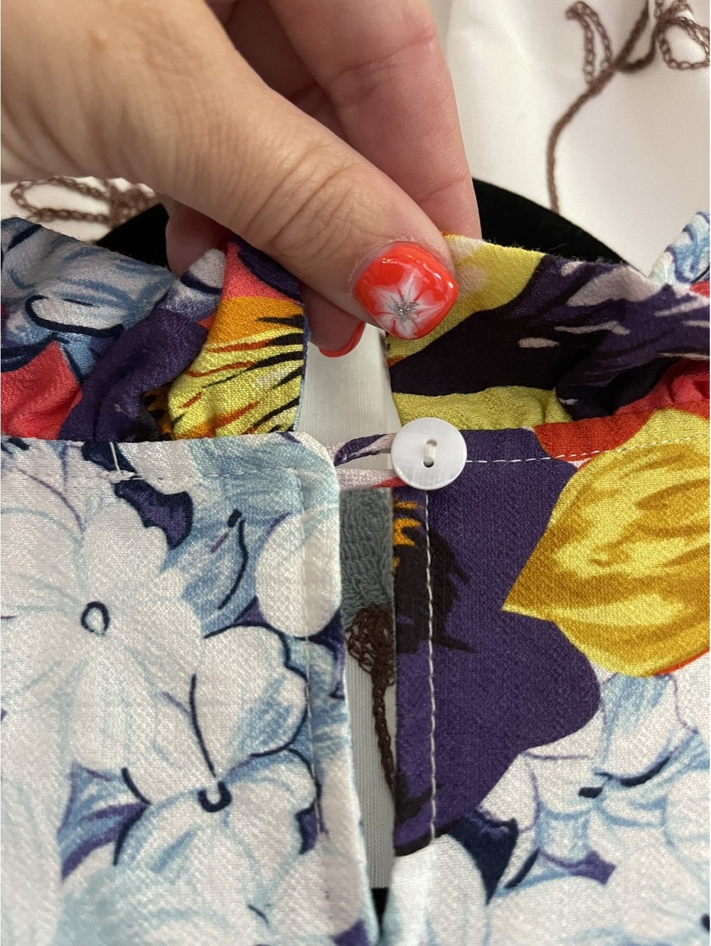 Boho Chic | S | Tropical Floral Sleeveless Dress - Picture 2 of 11